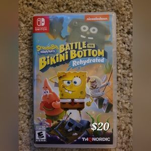Nintendo Switch Battle for Bikini Bottom Rehydrated
